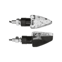 Indicator Pair - Arrowhead Micro Black - LED