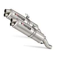 Exhaust - Slip-on - Tri-Oval - SS
