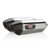 Exhaust - R-77 - Dual Slip-on System - Stainless Mufflers