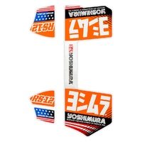Exhaust - RS-12 - Decal Set - Orange
