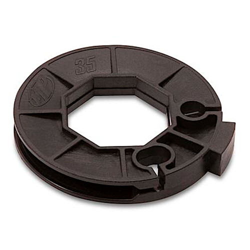 Rev3 Throttle Reel 35mm Black