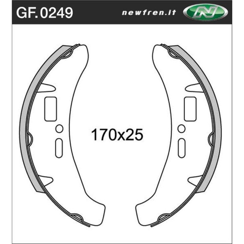 Brake Shoes Rear