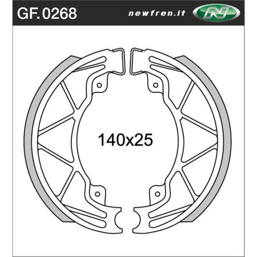 Brake Shoes - Rear