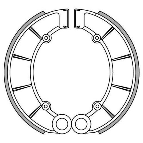 Brake Shoes - Rear