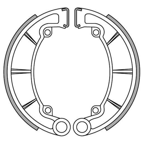 Brake Shoes - Rear