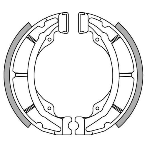 Brake Shoes - Rear