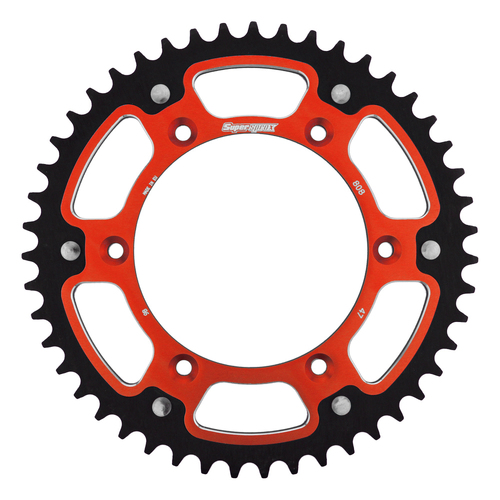 Sprocket Rear Conv Stealth Red 520-51T