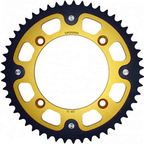 Sprocket Rear Stealth Gold 47T for 420# Chain