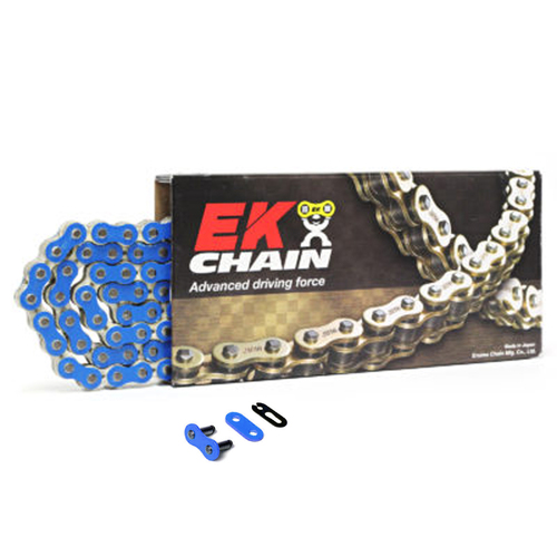 EK Chain Heavy Duty Motocross Blue 428 / 136L