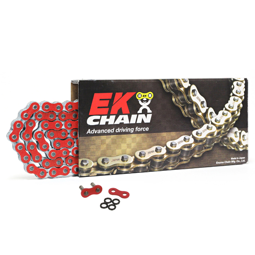 EK Chain NX-Ring Super H/Duty Red 525 / 124L
