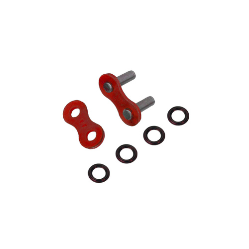 EK Chain NX-Ring Super H/Duty Red 525 / Rivet Link