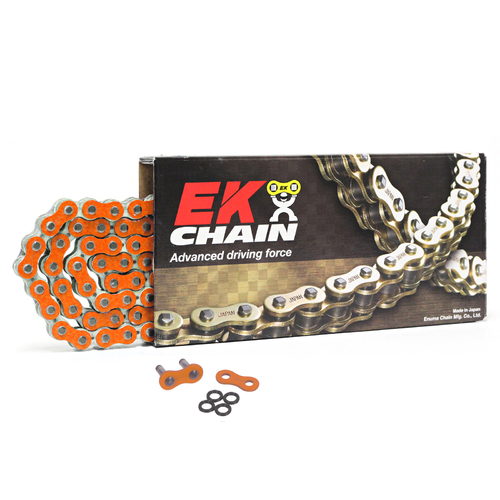 EK Chain NX-Ring Super H/Duty Orange 525 / 124L