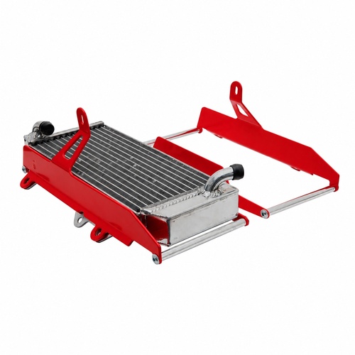 Radiator Guard - Alloy -  Red