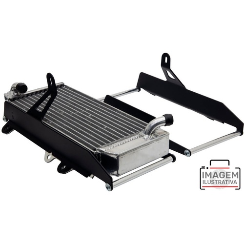 Radiator Guard - Alloy -  Black