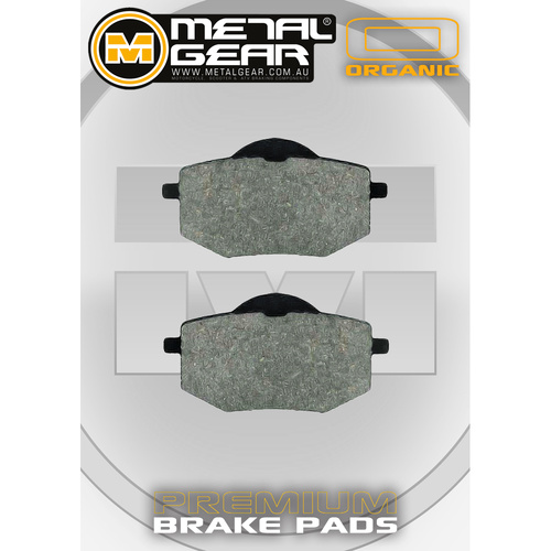 Brake Pads Organic Front (Single Set)