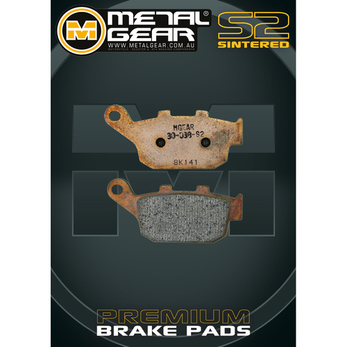 Brake Pads - Rear - Sintered S2