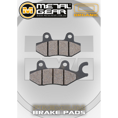 Brake Pads - Front - Organic