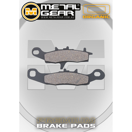 Brake Pads - Front - Organic
