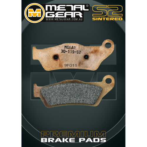 Brake Pads - Rear - Sintered S2