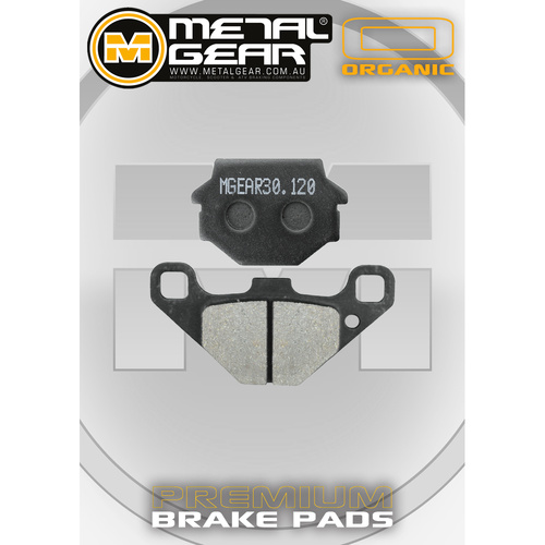 Brake Pads - Rear - Organic