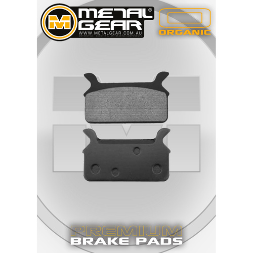 Brake Pads - Rear - Organic