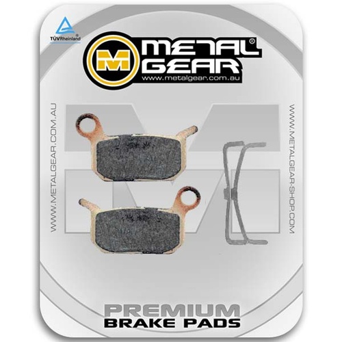 Brake Pads Sintered Rear Inc Clip
