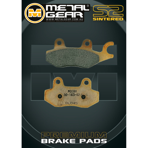 Brake Pads - Front Right - Sintered S2