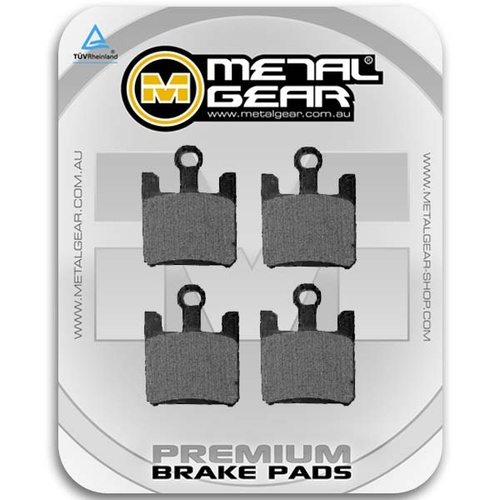 Brake Pads Organic Front (4 piece set)