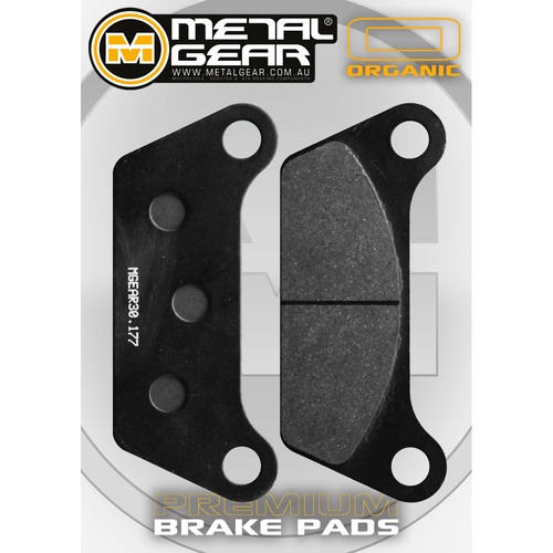 Brake Pads - Rear - Organic