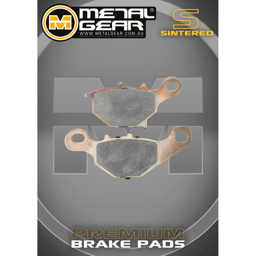 Brake Pads Sintered Rear (Single Set)