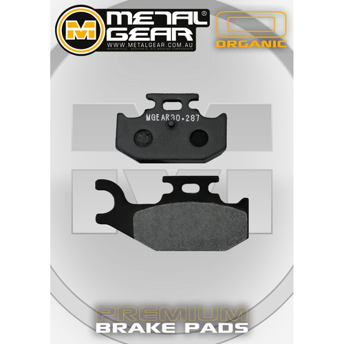 Brake Pads - Rear - Organic