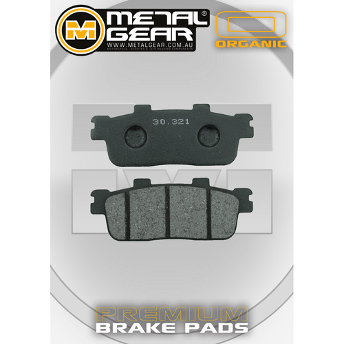 Brake Pads - Rear - Organic