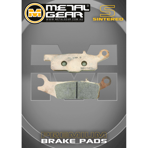 Brake Pads - Rear - Sintered