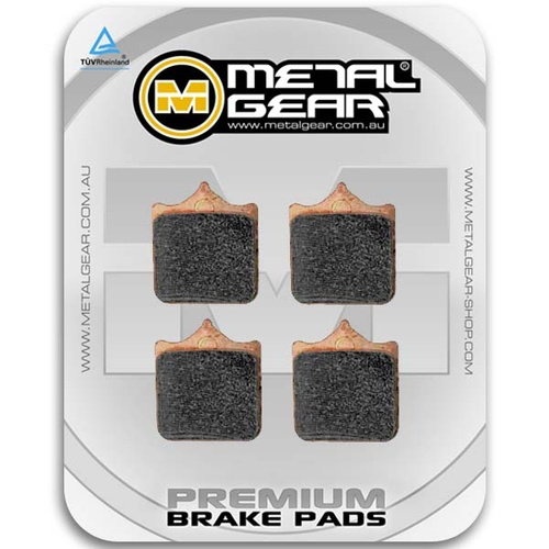 Brake Pads Sintered (4 Piece Single Set)
