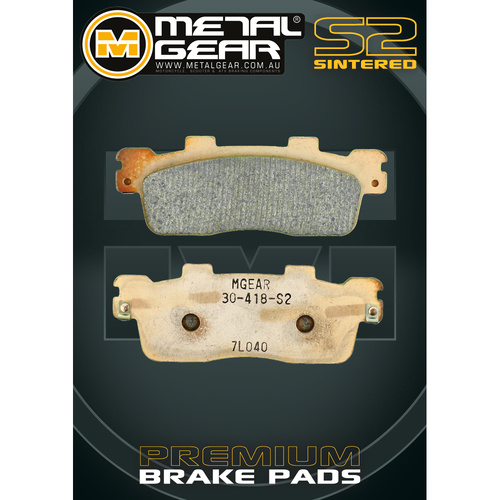 Brake Pads - Rear - Sintered S2