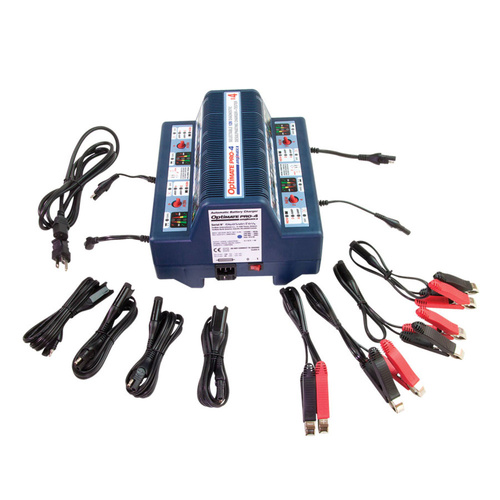 OptiMate PRO4 Battery Charger 4-Bank