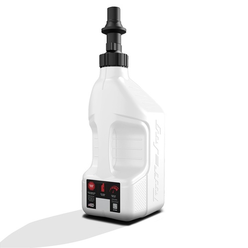 Tuff Jug - Gen 3 - 2.5G/10L - White / Black Ripper