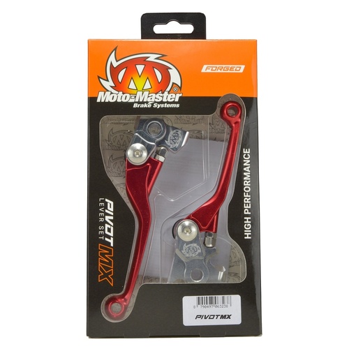 Pivot MX Forged Levers - Set - Red