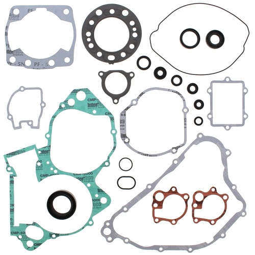 Complete engine gasket set w/ oil seals