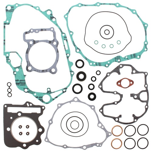 Complete engine gasket set w/ oil seals