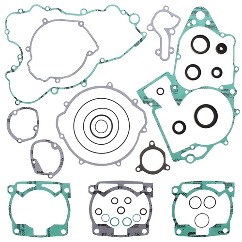 Complete engine gasket set w/ oil seals