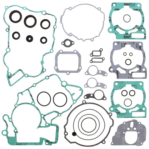 Complete engine gasket set w/ oil seals