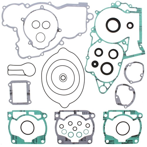 Complete engine gasket set w/ oil seals