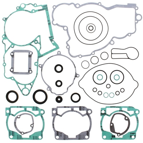 Complete engine gasket set w/ oil seals