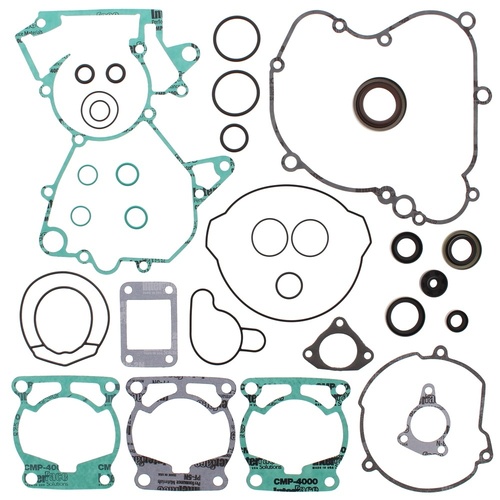 Complete engine gasket set w/ oil seals