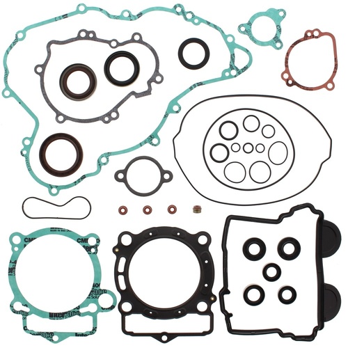 Complete engine gasket set w/ oil seals