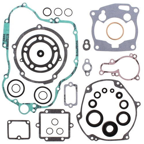 Complete engine gasket set w/ oil seals