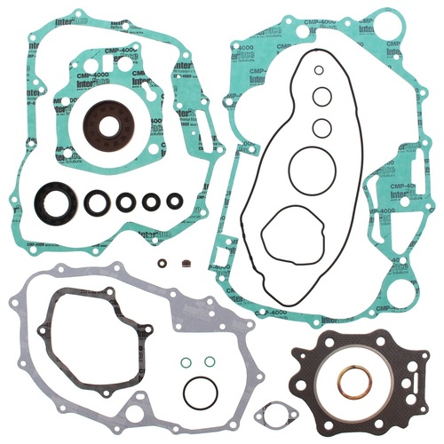 Complete engine gasket set w/ oil seals