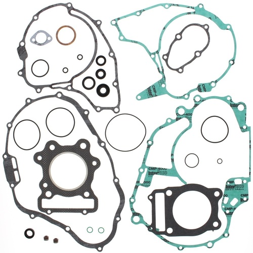 Complete engine gasket set w/ oil seals