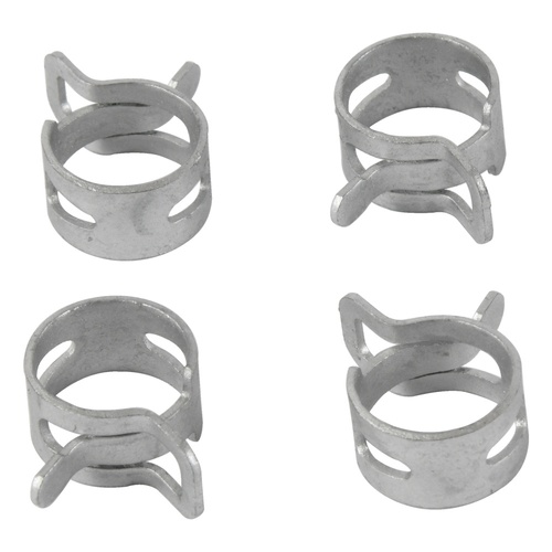 Hose Clamps - Band Type - 12mm ID - 4 Pack
